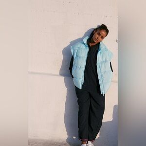 Free People In A Bubble Puffer Vest